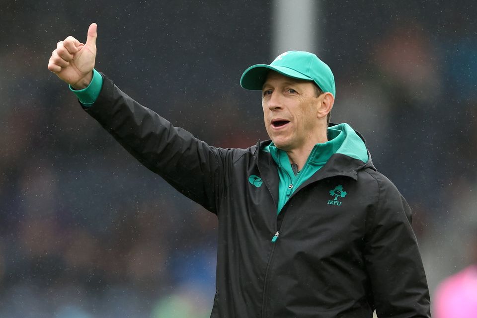 Ireland head coach Scott Bemand. Photo: Harry Murphy/Sportsfile